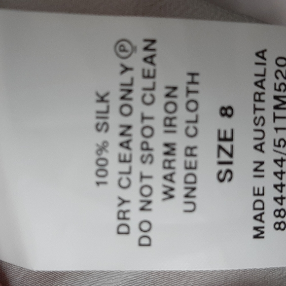 MATICEVSKI silk dress, size 8. Brand new with tags. - Picture 8 of 8